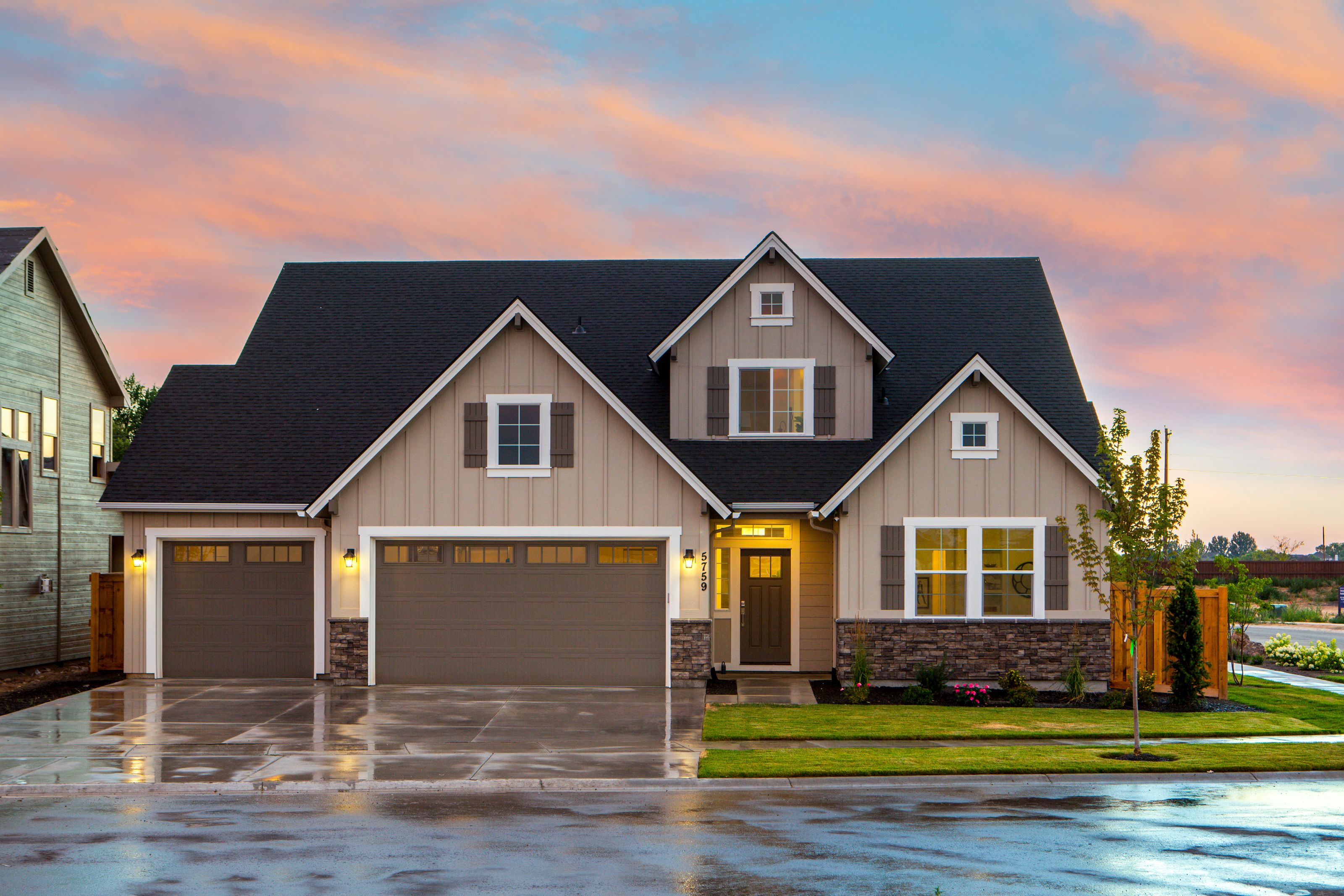 Exterior finish